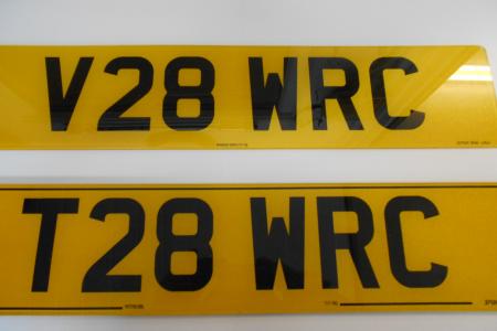 eWRC-market.com - WRC number plates T28WRC-V28WRC